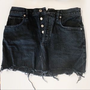 Agolde denim skirt